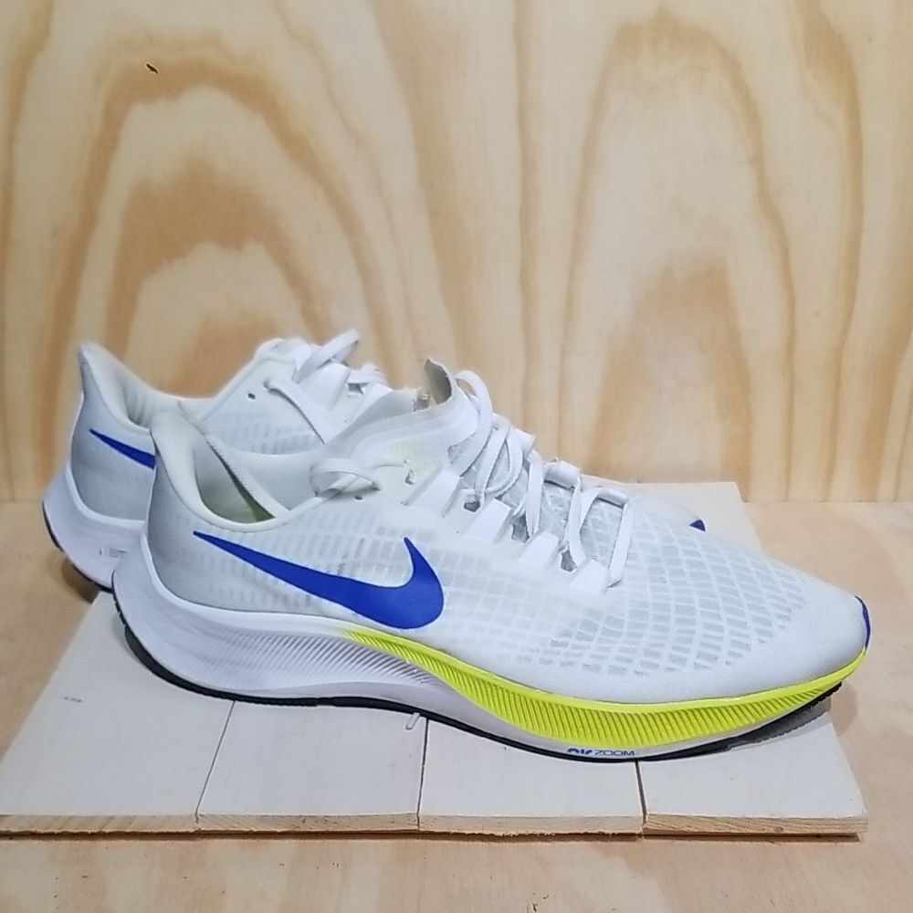 Nike Men’s Air Zoom Pegasus 37 White Cyber 2021 (Size 14)